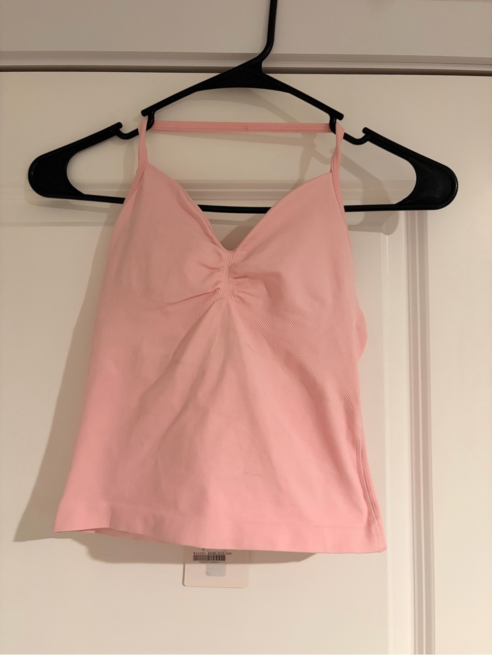 lululemon athletica Pink Ruched V-Neck Tank